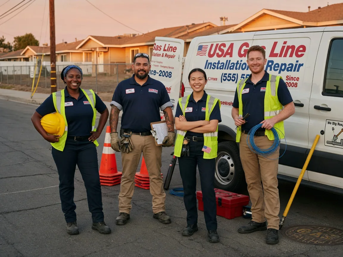 Gas Line Installation company in Newalla, OK
